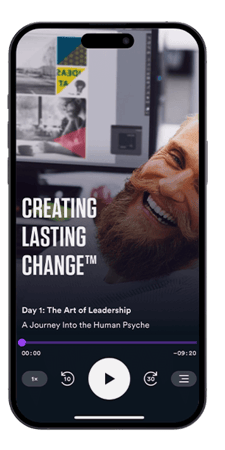 Creating lasting change