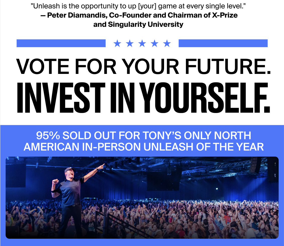 Vote For Your Futre. Invest In Yourself