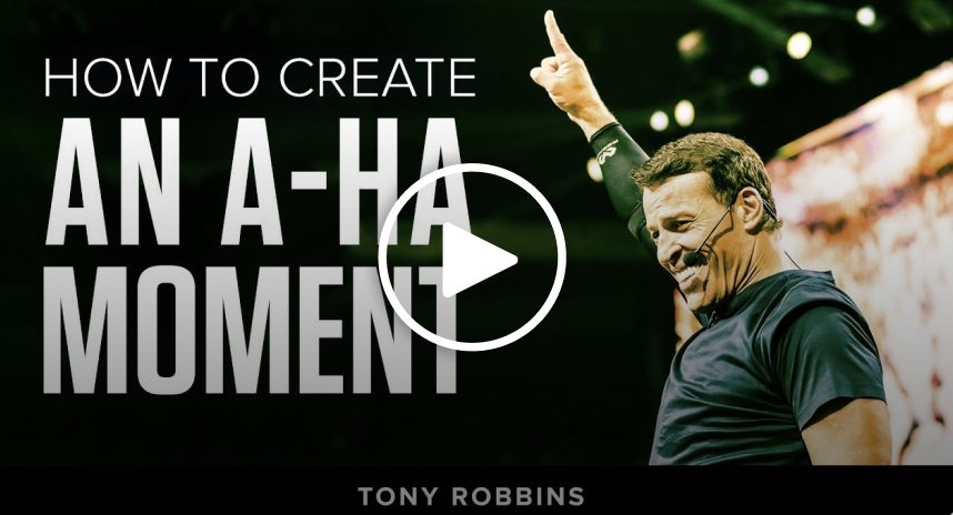 How to create an a-ha moment
