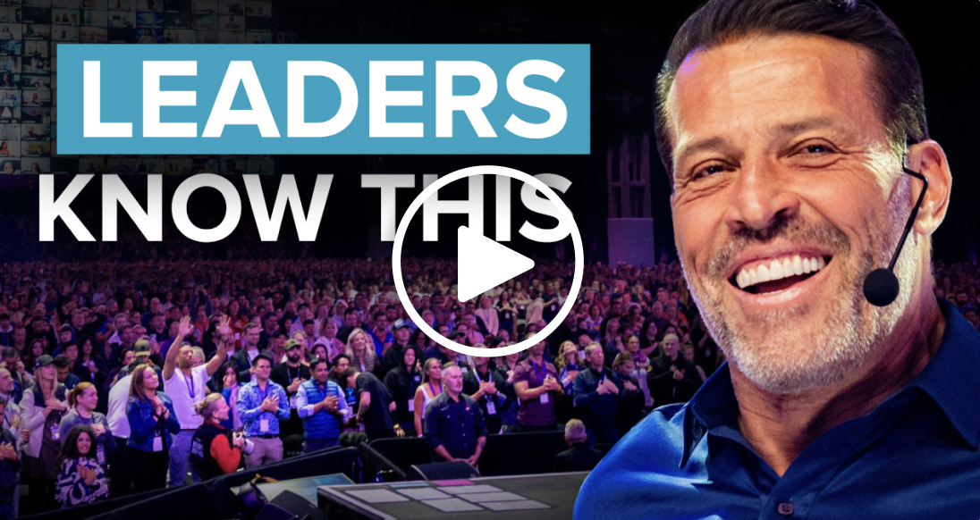 Leaders know this