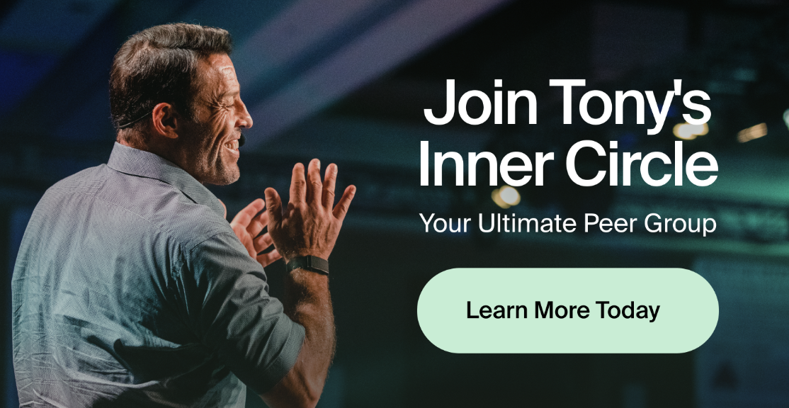 Join Tony's Inner Circle
