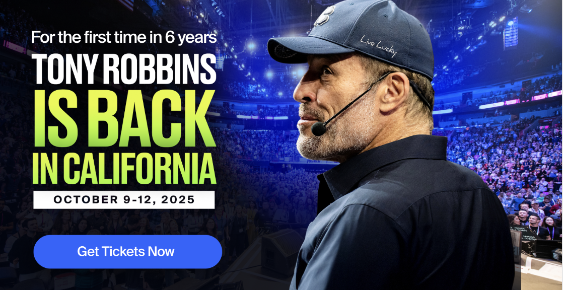 Tony is back in California