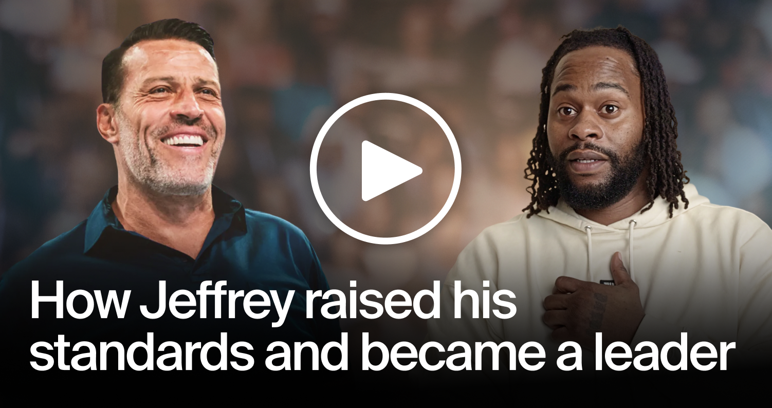 Jeffrey raised his standards